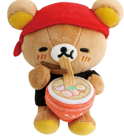 San-X Rilakkuma "Always Ramen Miscellaneous Goods" Ramen Plush