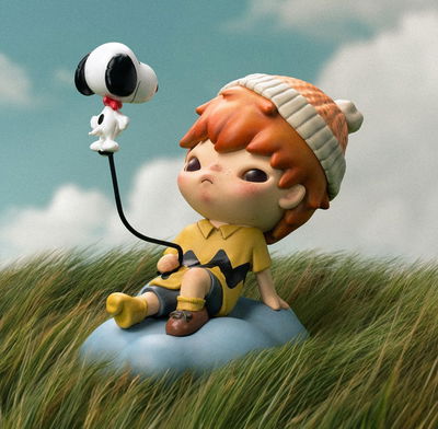 Hirono × Snoopy Figure