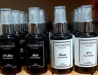 PARFUM MINI x60ml. SAPHIRUS 