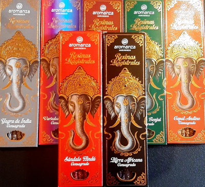 SAHUMERIOS RESINAS MAGISTRALES AROMANZA