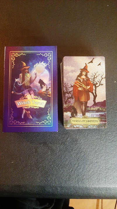 CARTAS DE TAROT RIDER DE LAS BRUJAS