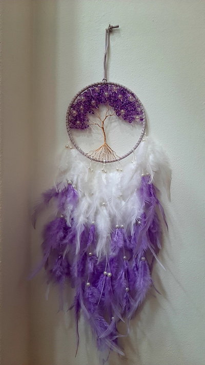 ATRAPASUEÑOS CON PIEDRAS