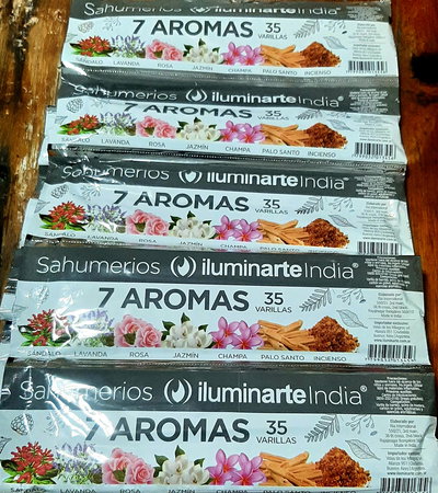 SAHUMERIOS 7 AROMAS ILUMINARTE