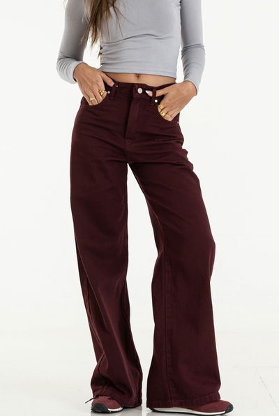 Jean Burberry Wide Leg