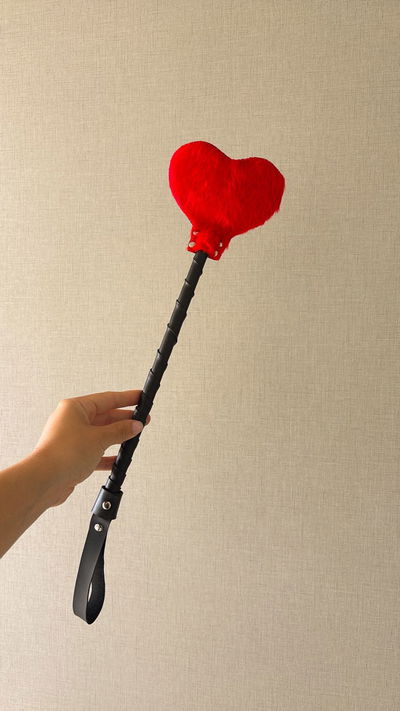 Fusta corazón con peluche