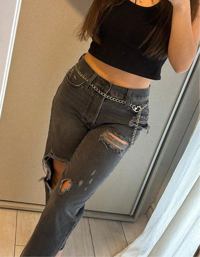 Cinto cadena corazón