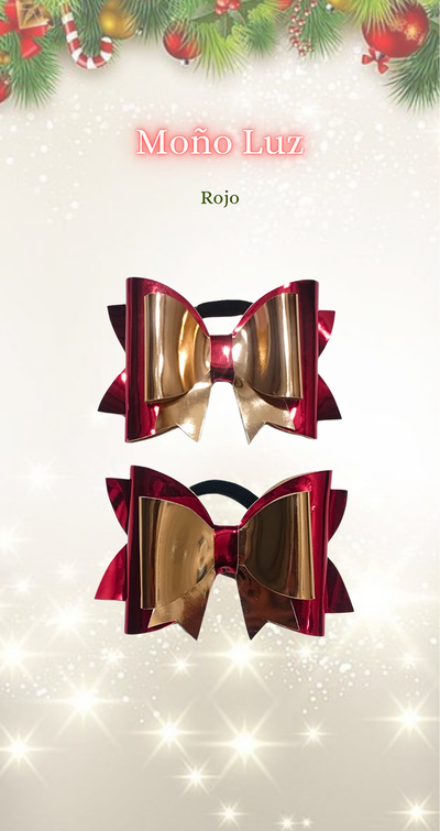 Moño Luz Rojo
