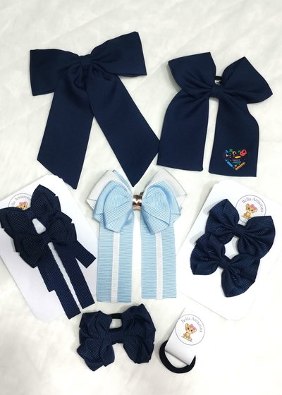 Box escolar azul marino