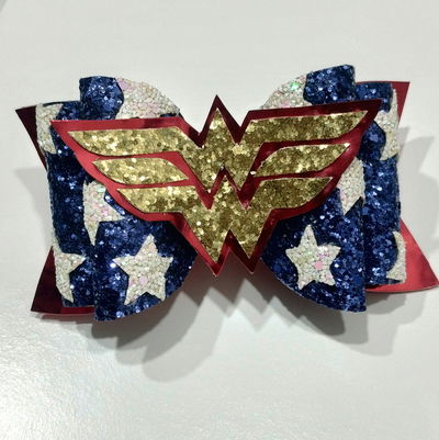 Moño Wonder Woman