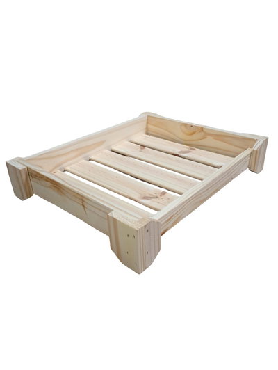 CAMA DE PINO PARA MASCOTAS