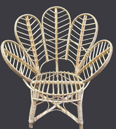 SILLON FLOR DE MIMBRE