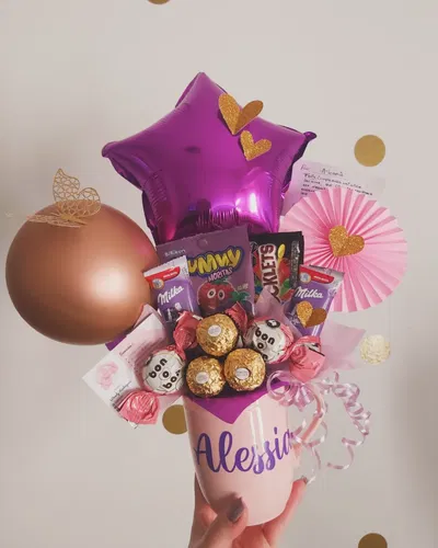 Taza de dulces personalizado