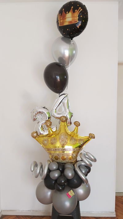 Balloon bouquet corona + numeros