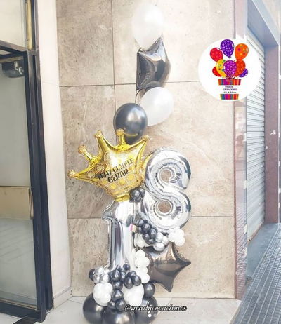 Balloon bouquet números