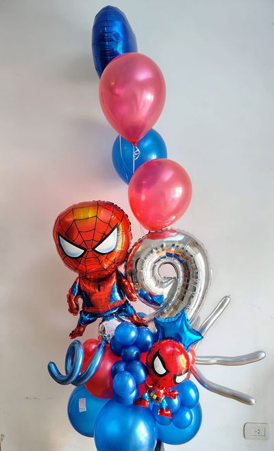 Balloon bouquet Spiderman