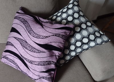 Fundas de almohadón estampados -sin relleno-