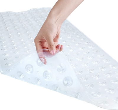 Alfombra de ducha con masajeador de pies