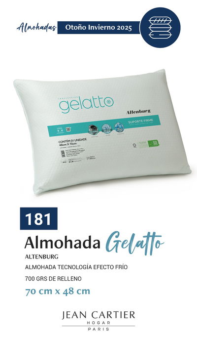 Almohada  Gelatto soporte firme 