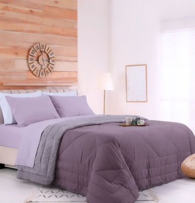 Acolchado  1 ½ con corderito 