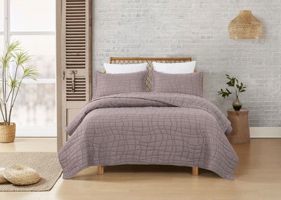 Cubrecamas bordados con fundas