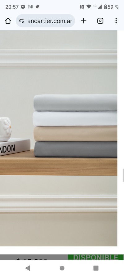 Sabana ajustable queen 700 H