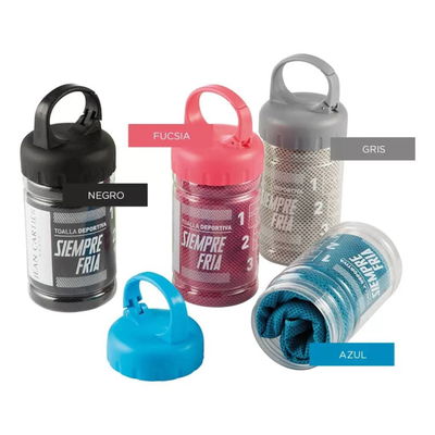 Toalla deportiva refrescante efecto frio