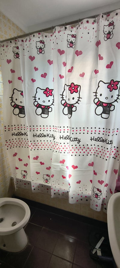 Cortina de baño Hello Kitty