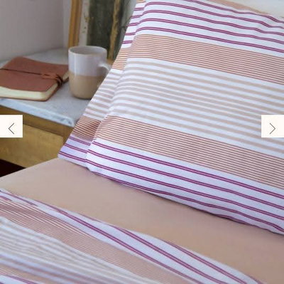 Juego de Sábanas Arco Iris 100% Alg