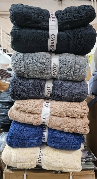 Frazada flannel line artica.2 ½ pl