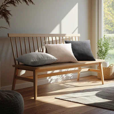 Fundas de almohadon lino c cierre. 45 x 45 cm