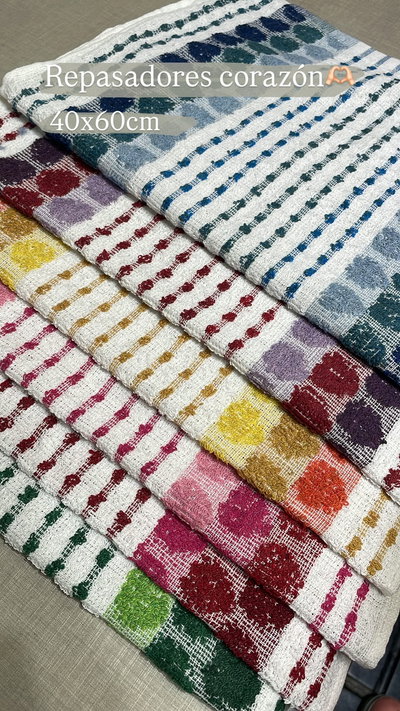 Repasadores corazón 