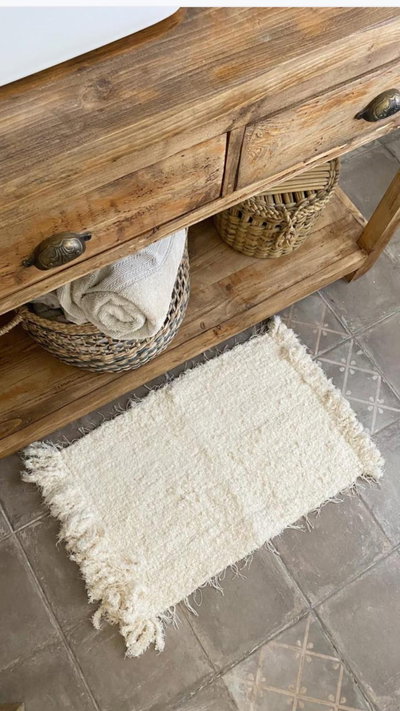 Alfombra rústica 