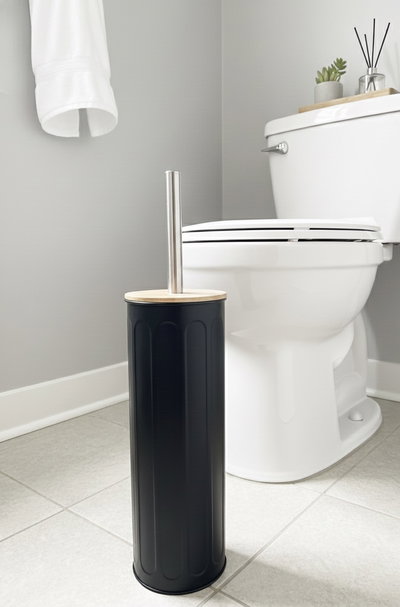 Escobilla de baño bambú 