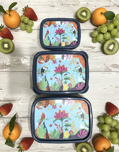 Set 3 Tuppers Jaguar