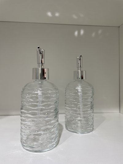 Dispenser de jabón transparente 