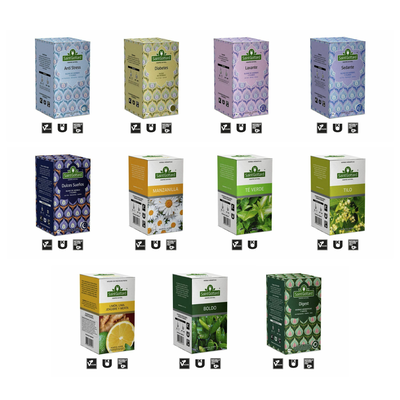 Pack 36 Infusiones