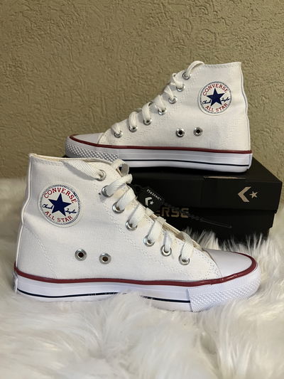 Botitas clásicas converse Blancas