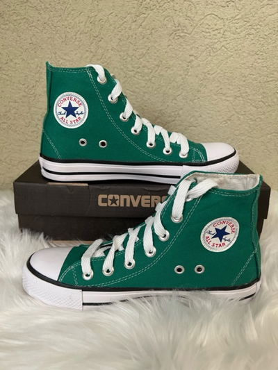 Botitas clásicas converse Verdes