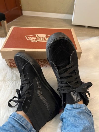 Botitas Vans negras Total Black