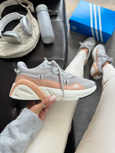 Adidas Lxcon gris con rosa 