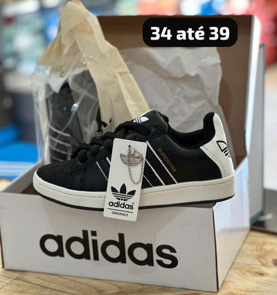 Adidas Superstar negras