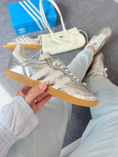Adidas Samba metalizada