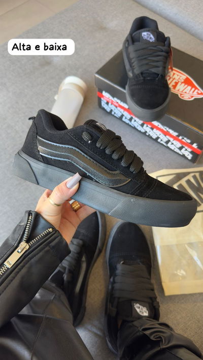 Vans KNU importadas total black
