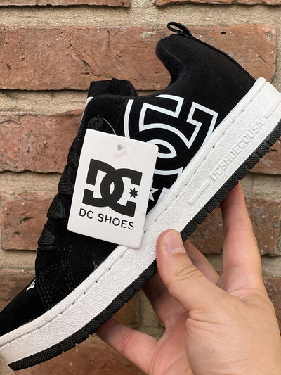 Zapatillas DC Court graffik negras clásicas