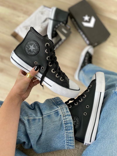 Botitas Chuck Taylor importadas ecocuero 