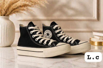 Botitas Converse con plataforma importadas