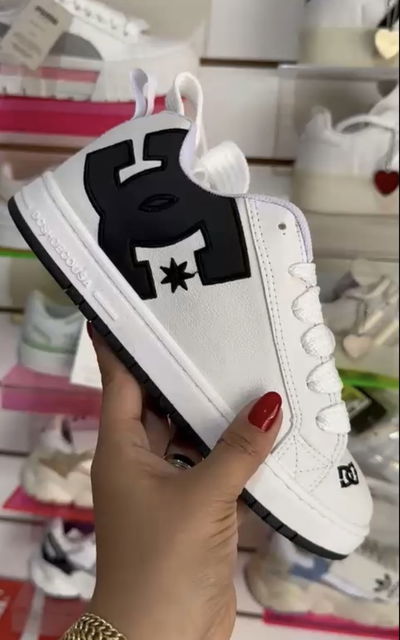 DC Shoes Court Graffik blancas