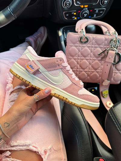 Nike Dunk Teddy Rosa ecocuero