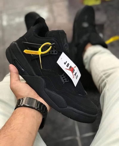 Nike Jordan retro 4 total black