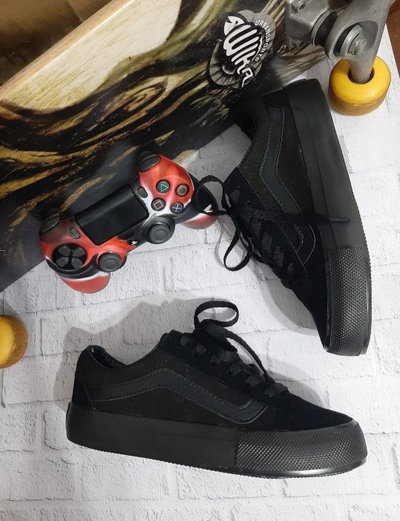 Zapatillas Vans black solo talle 44